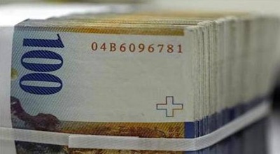 500 milliárd frank felett a svájci jegybank tartaléka