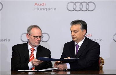 Az Audi továbbra is a kormány egyik fontos partnere