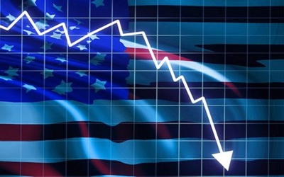 Rekordmértékben csökkent az amerikai gazdaság teljesítménye