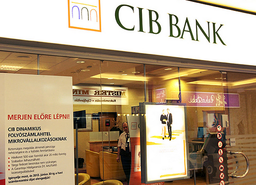 A CIB Bank bezárja az egyik budapesti fiókját
