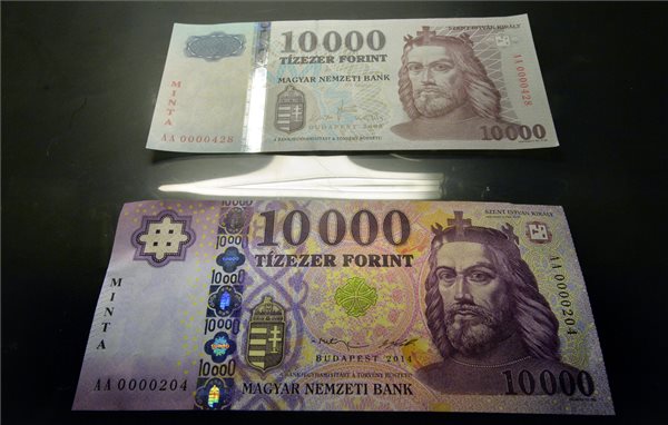 Jönnek az új forint bankjegyek!