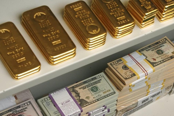 Az arany 1.287 dollárig süllyedt az erős részvénypiaci emelkedés után 