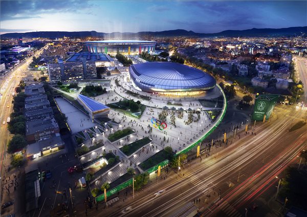Így nézne ki a 2024-es olimpia helyszíne, ha nálunk rendeznék