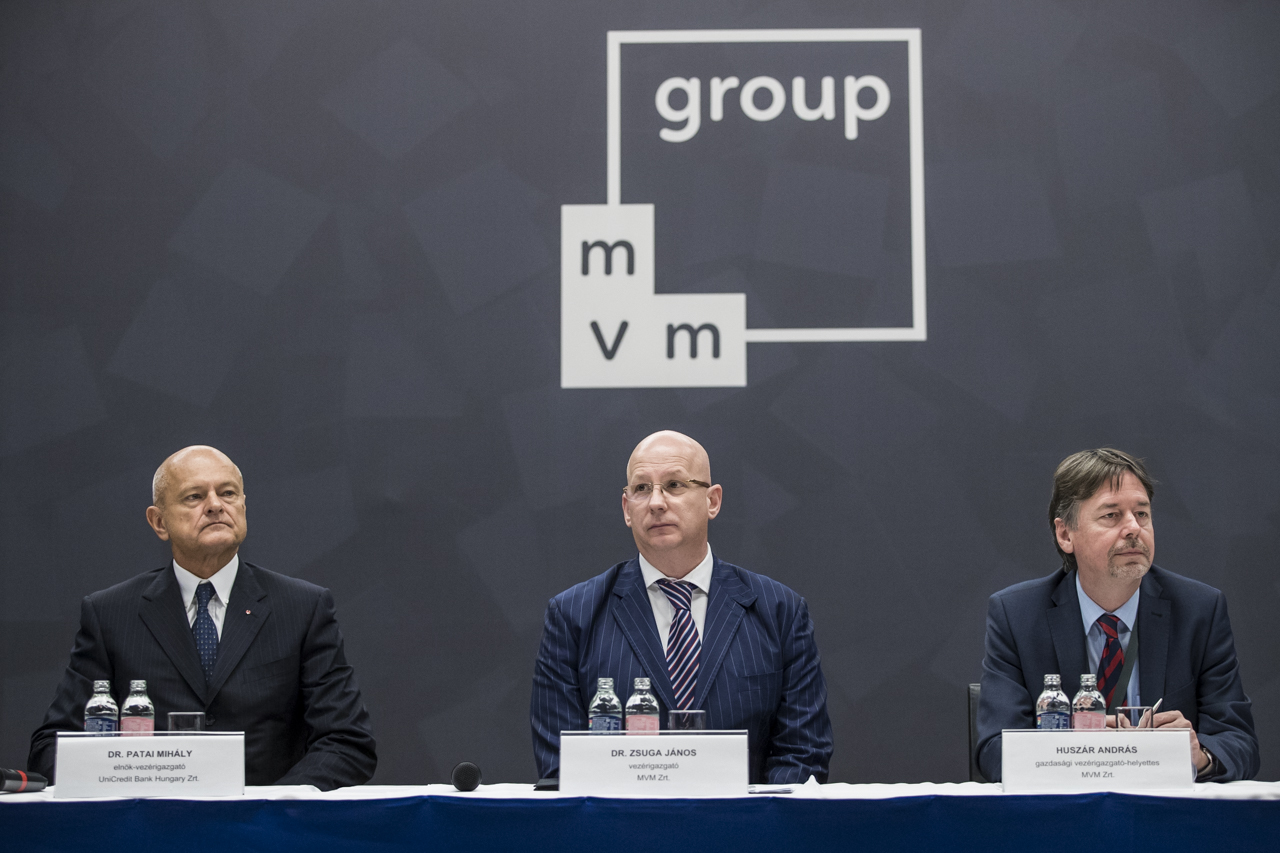 Az MVM 200 milliárd forint összegű klubhitelről szóló megállapodást írt alá 