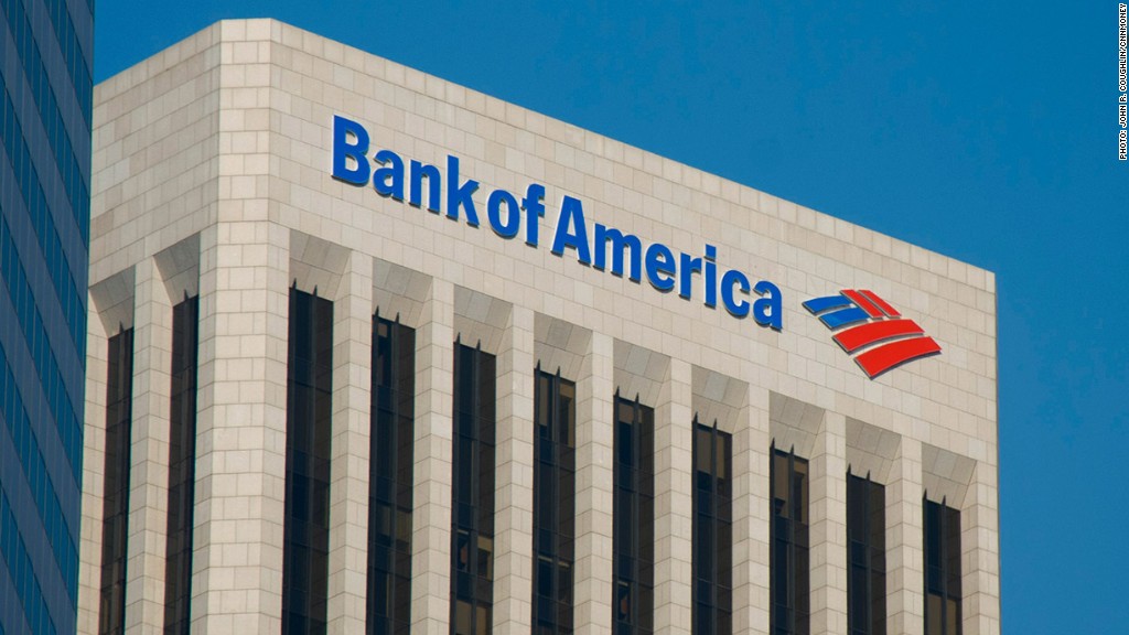 Emelkedik a Bank of America árfolyama