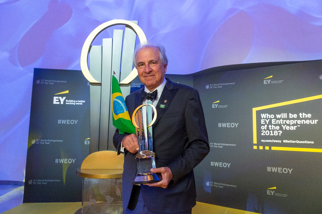Rubens Menin, a brazíliai MRV Engenharia vezetője nyerte az EY világversenyét