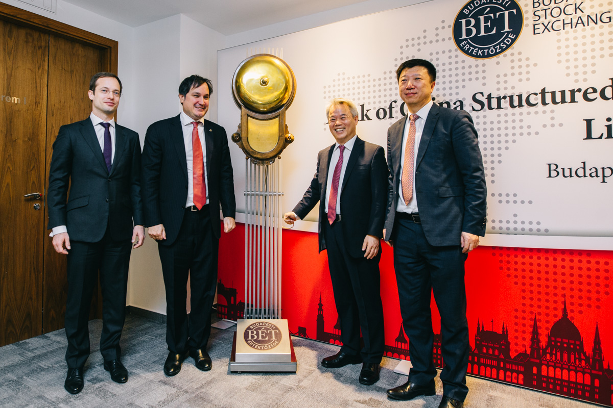 A Bank of China strukturált kötvényeket vezet be a Budapesti Értéktőzsdére