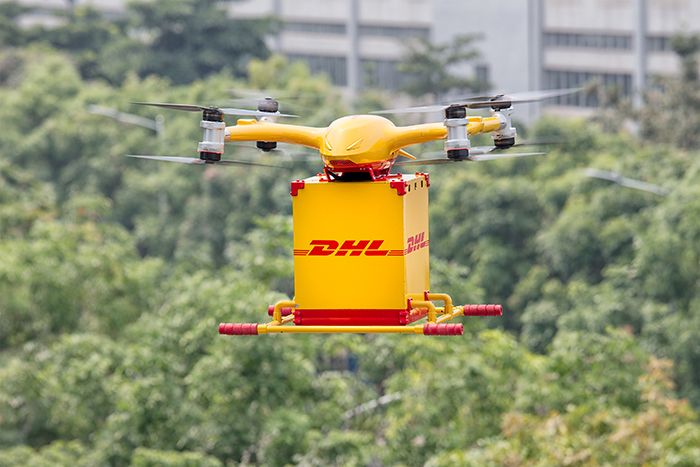 Első városi drón szolgáltatását indítja el a DHL Express