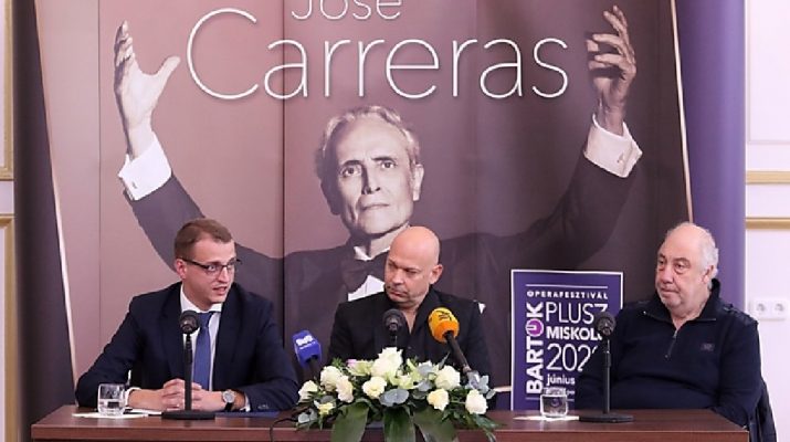 José Carreras júniusban Miskolcon ad koncertet