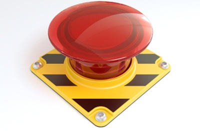 Vörösen izzik a vészjelző az aranynál