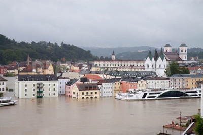 Árvíz - Súlyossá vált a helyzet Passauban