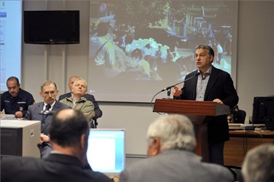 Orbán: kilenc veszélyes szakasz van a Duna mentén