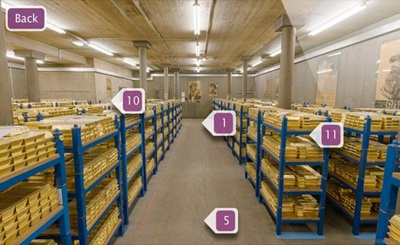 Hatoljon be a Bank of England széfjébe, vegye kézbe annak aranytégláit!