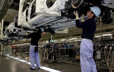 Nagyon megugrott az ipari termelés Japánban
