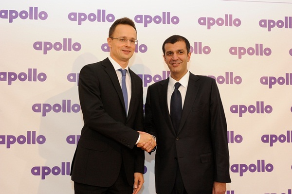 475 millió eurót fektet be Magyarországon az Apollo Tyres