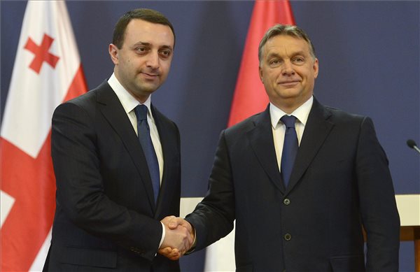 Orbán: a magyar energiabiztonság szempontjából fontos ország Grúzia