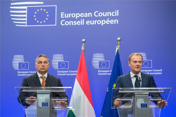 Orbán: ne bírálják Magyarországot azért, mert teszi a kötelességét