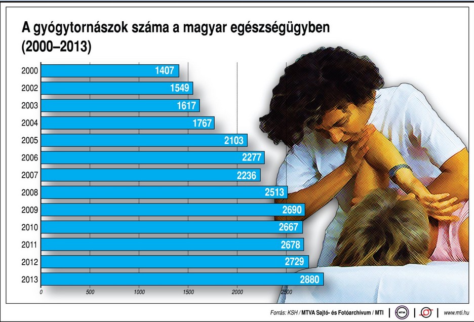 Ennyi gyógytornászunk van - Ábra
