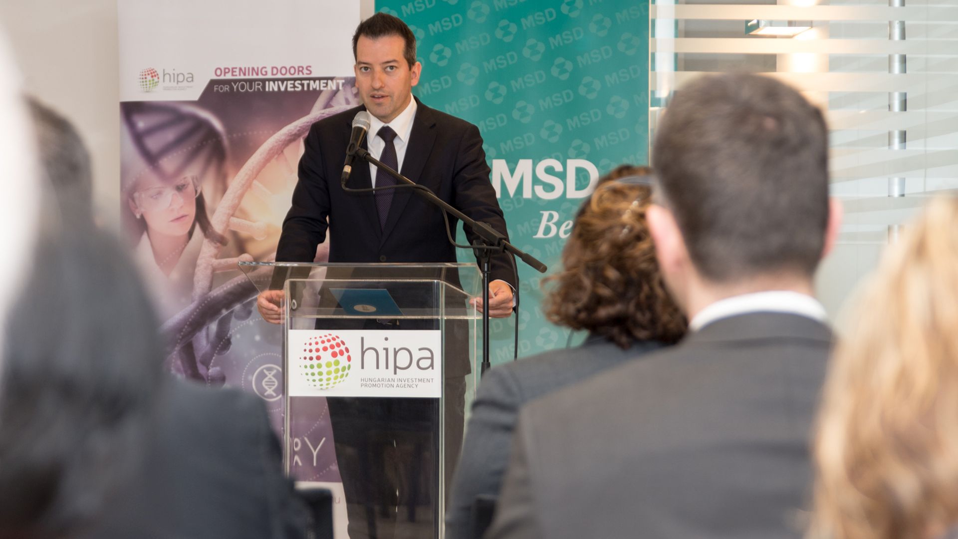 Egyetértési megállapodást írt alá a HIPA és az MSD Pharma Hungary Kft.