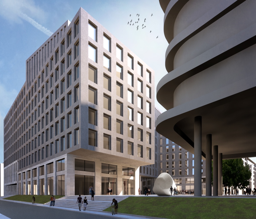 Elindult a Corvin 5 irodaház építése a Corvin Sétányon