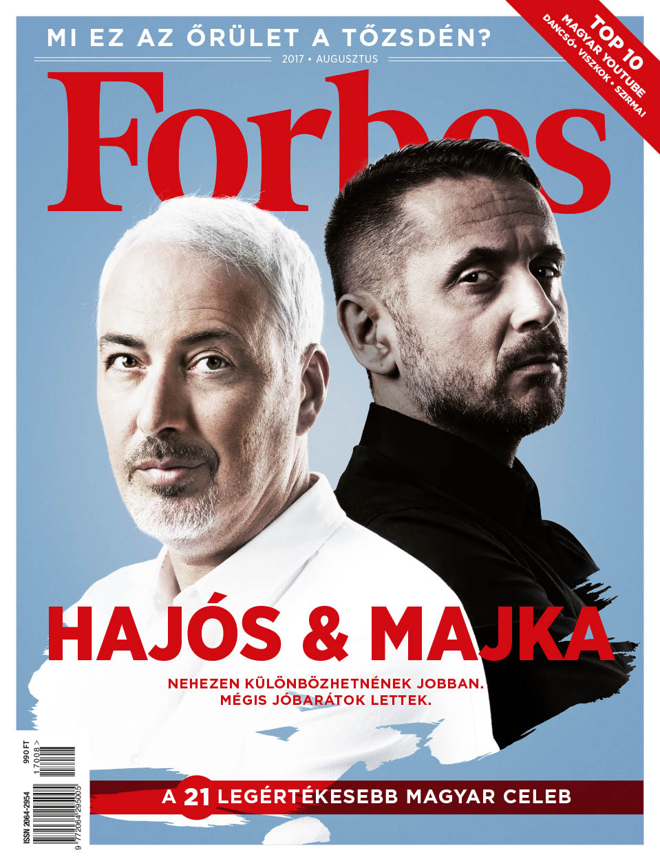 Forbes: Nincsen értékesebb celeb ma Sebestyén Balázsnál