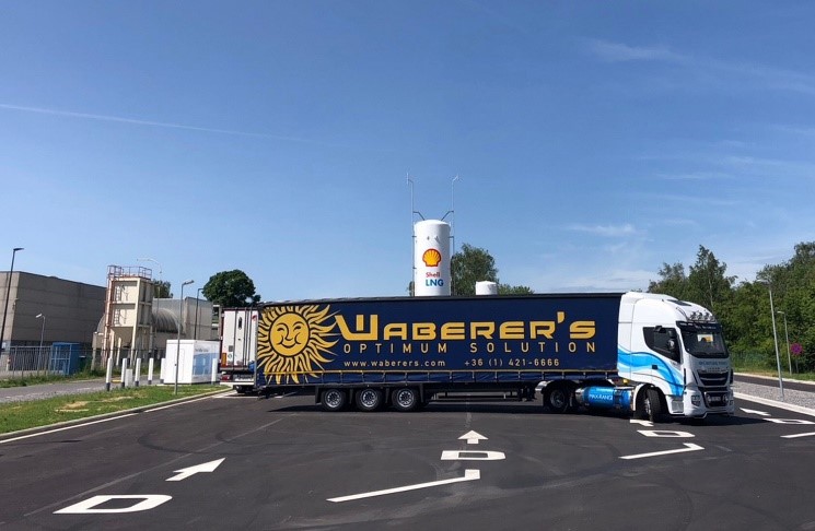 Waberer’s: Profitálhatnak a közúti fuvarozók a Shell LNG kúthálózatának terjeszkedéséből