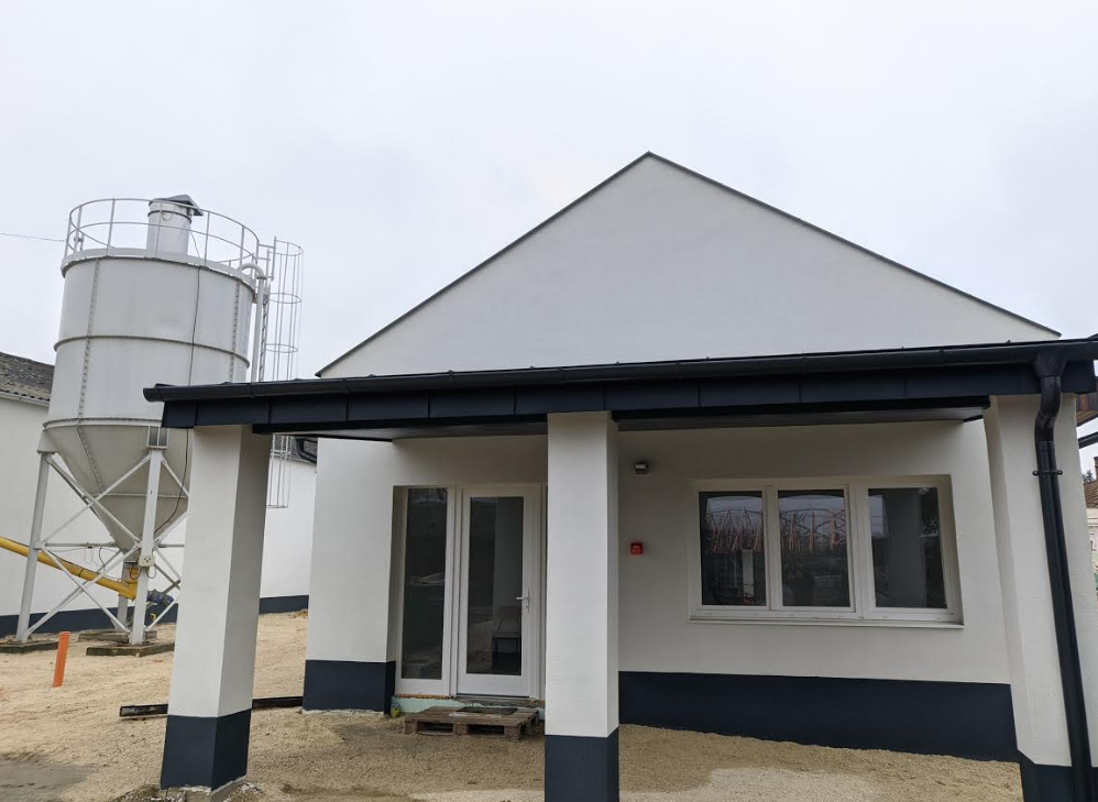 Befejeződött Tét Város betonüzemének fejlesztése