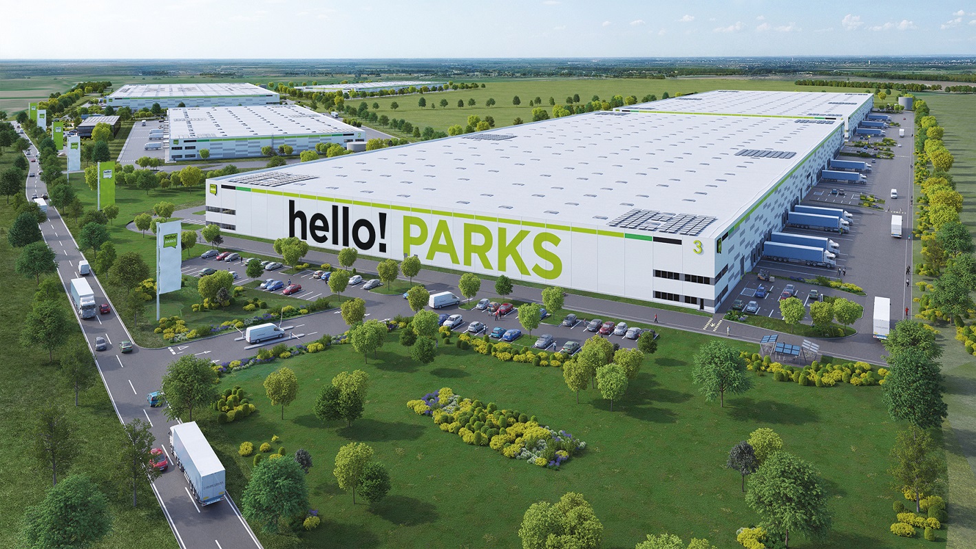 Elkezdődött a HelloParks raktárcsarnokának építése