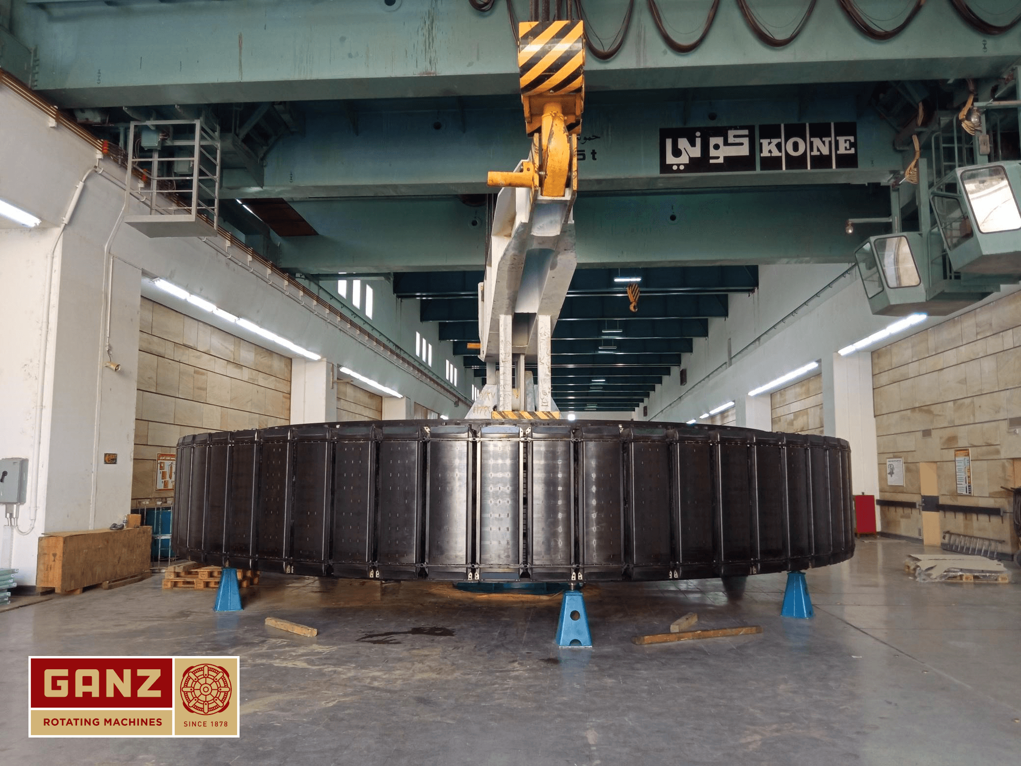 Egyiptomba szállított egyedi tervezésű generátoregységet a Ganz Transzformátor- és Villamos Forgógépgyártó Kft.