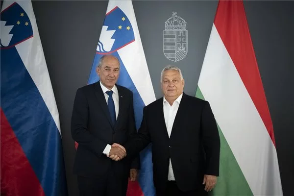 Orbán Viktor Szlovénia korábbi miniszterelnökével tárgyalt
