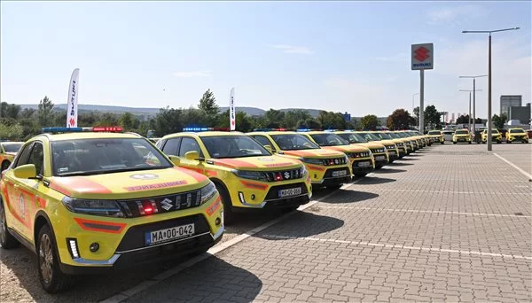 Százhetven új ügyeleti gépjárművet kapott az Országos Mentőszolgálat