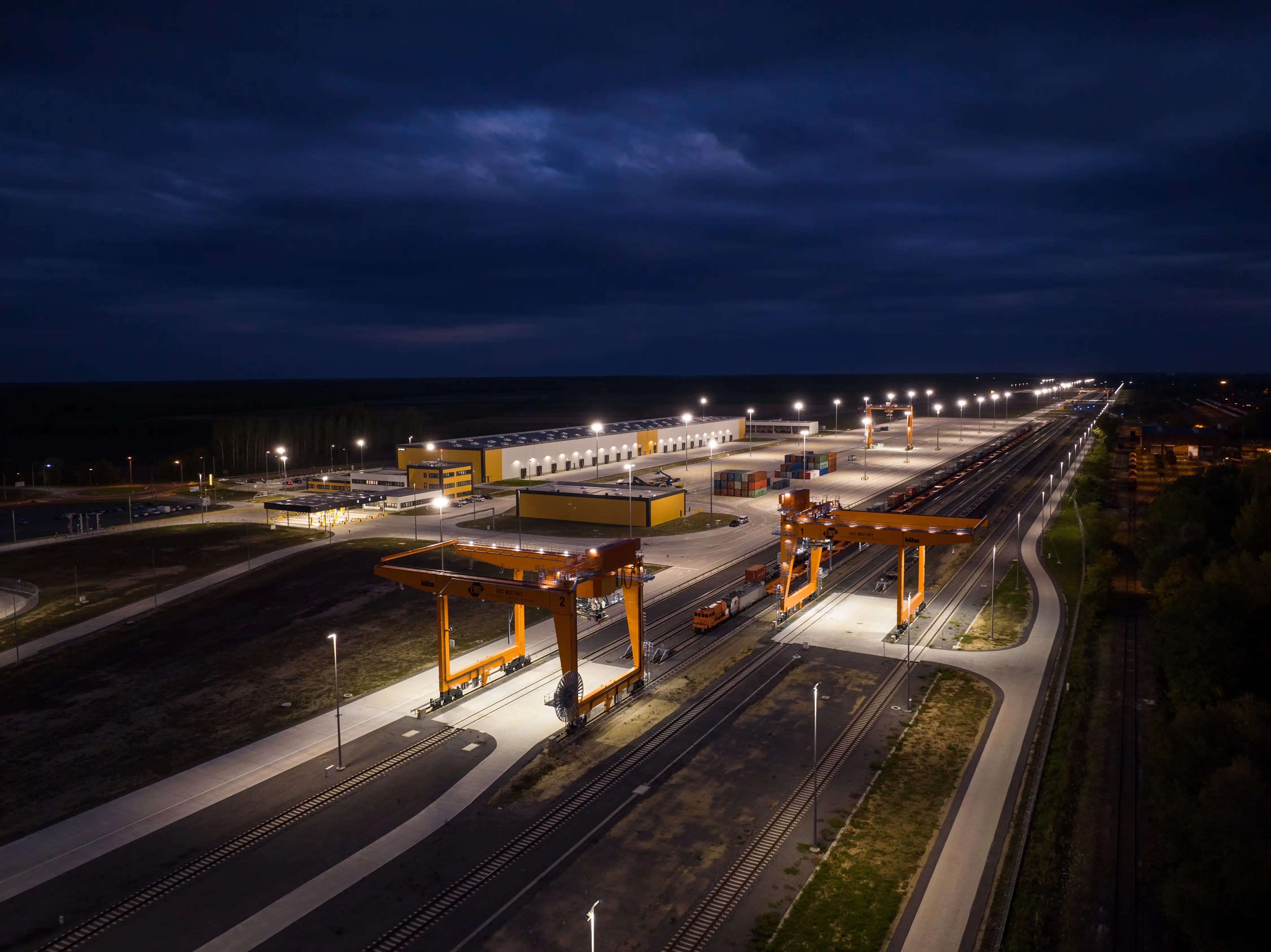 Félmillió négyzetméternyi új vasúti átrakóterület épül Magyarországon 