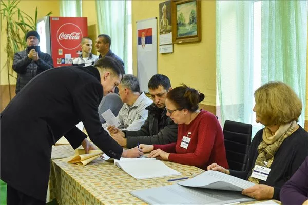 Már zajlanak a választások Szerbiában