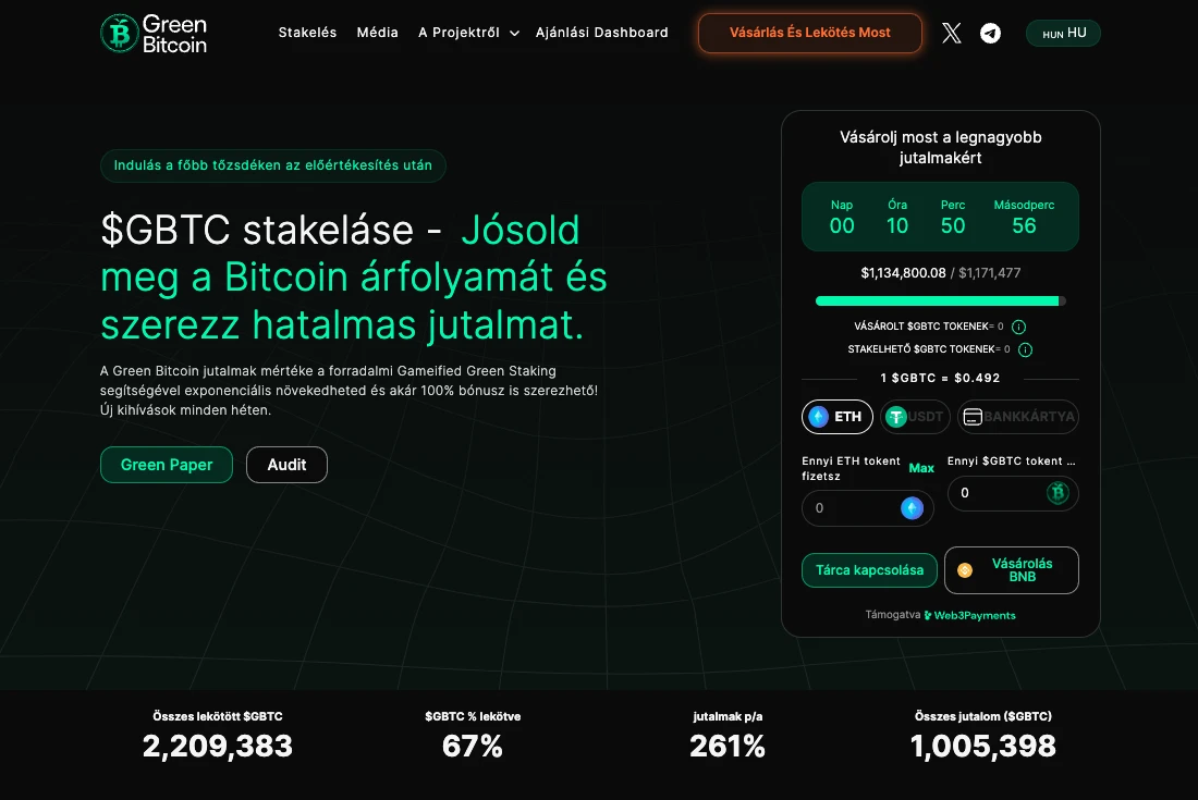 green bitcoin