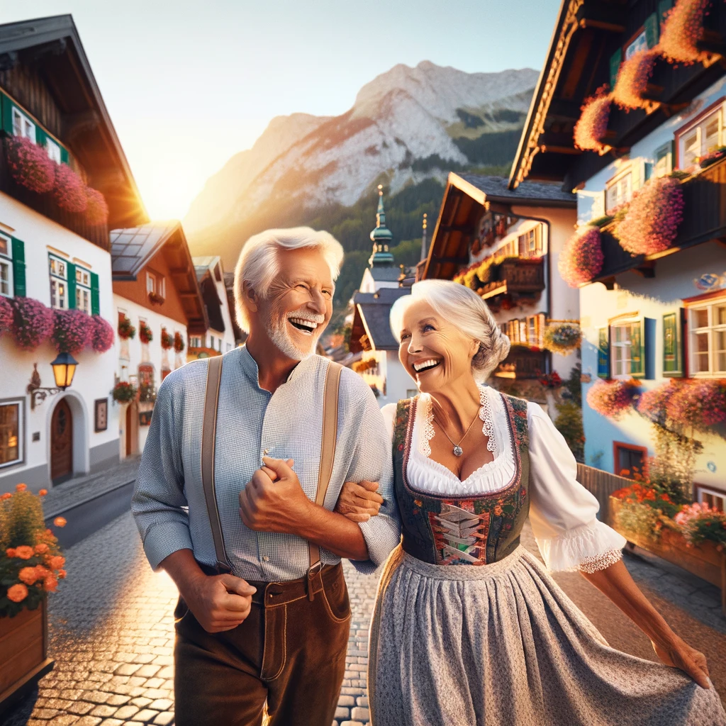 osztrák nyugdíjas házaspár Ausztria