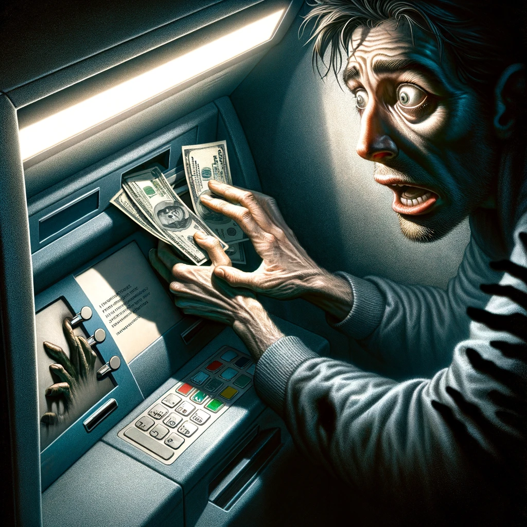 Félelem a készpénztől? Egyre kevesebb pénzt vesznek fel a magyar emberek az ATM automatákból