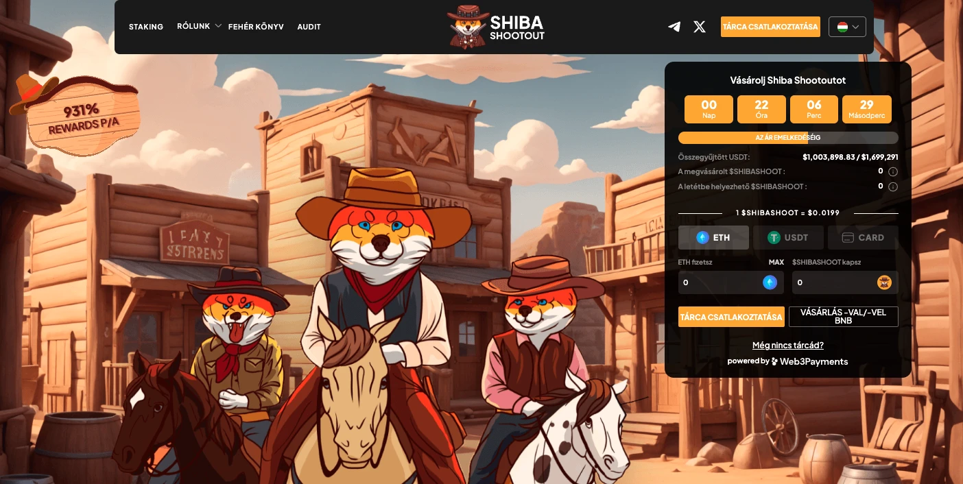 Shiba shootout kriptovaluta ICO