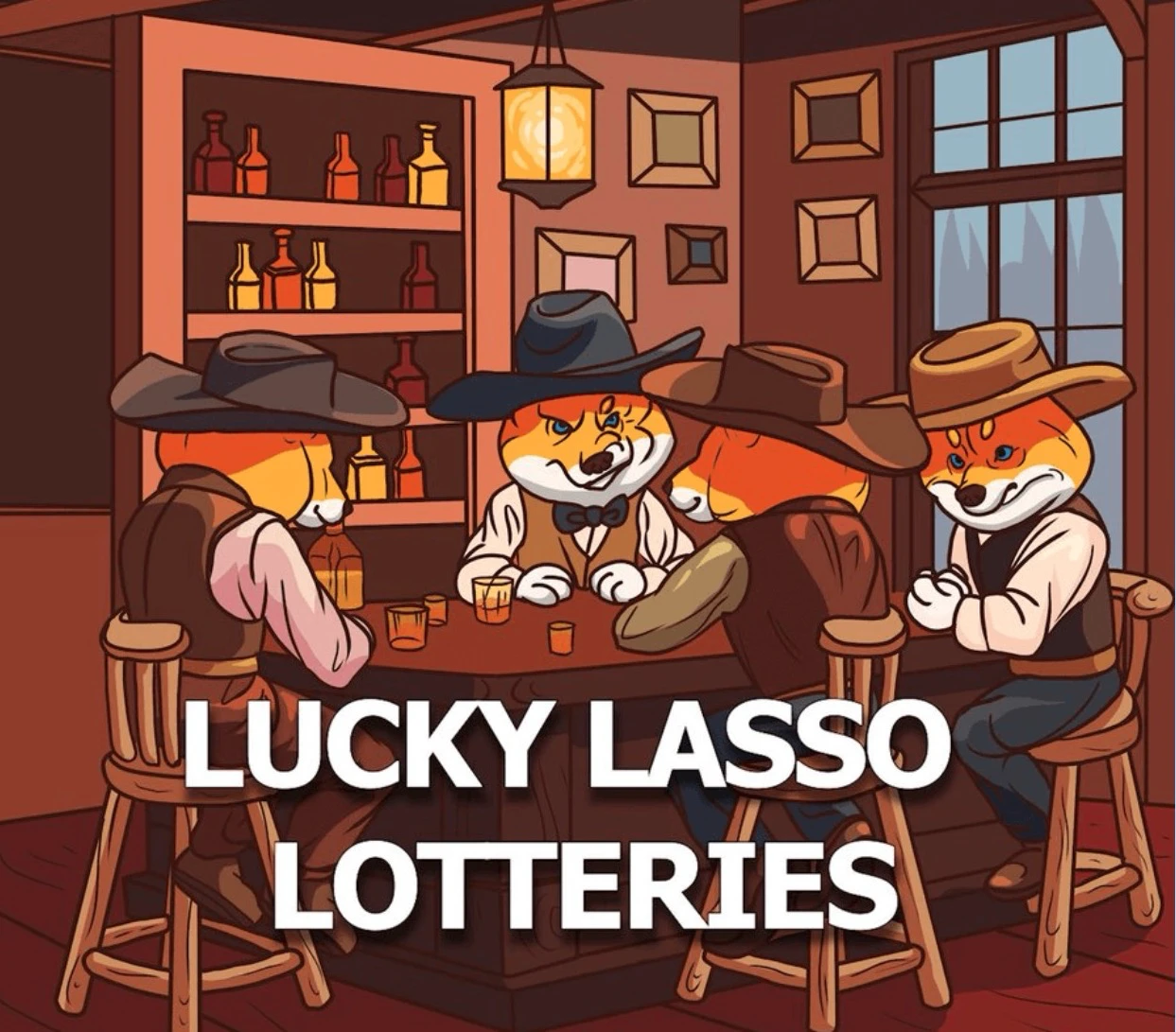 Lucky Lasso lottery - Shiba Shootout kriptó token kibocsátása