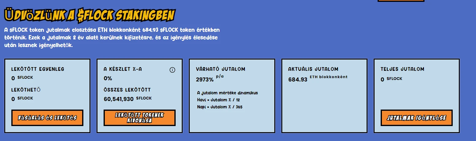 Flockerz kriptovaluta staking