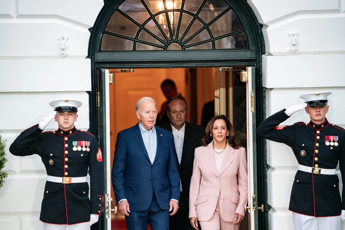 Kamala harris és Joe Biden USA elnökválasztás 2024