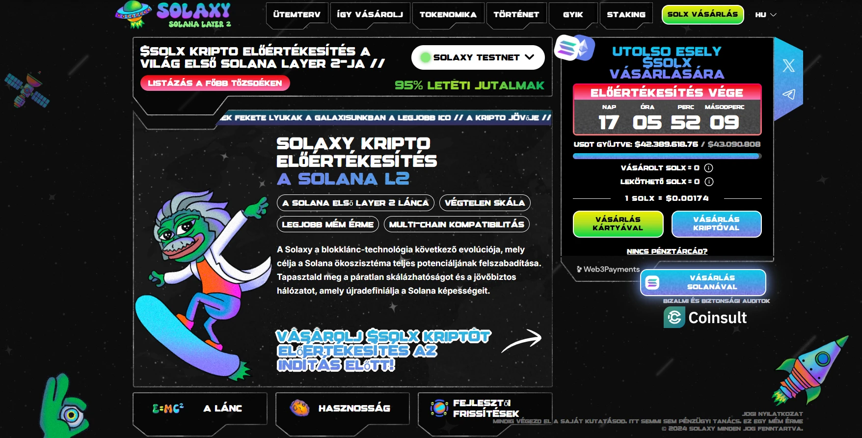 Solaxy kriptovaluta ICO
