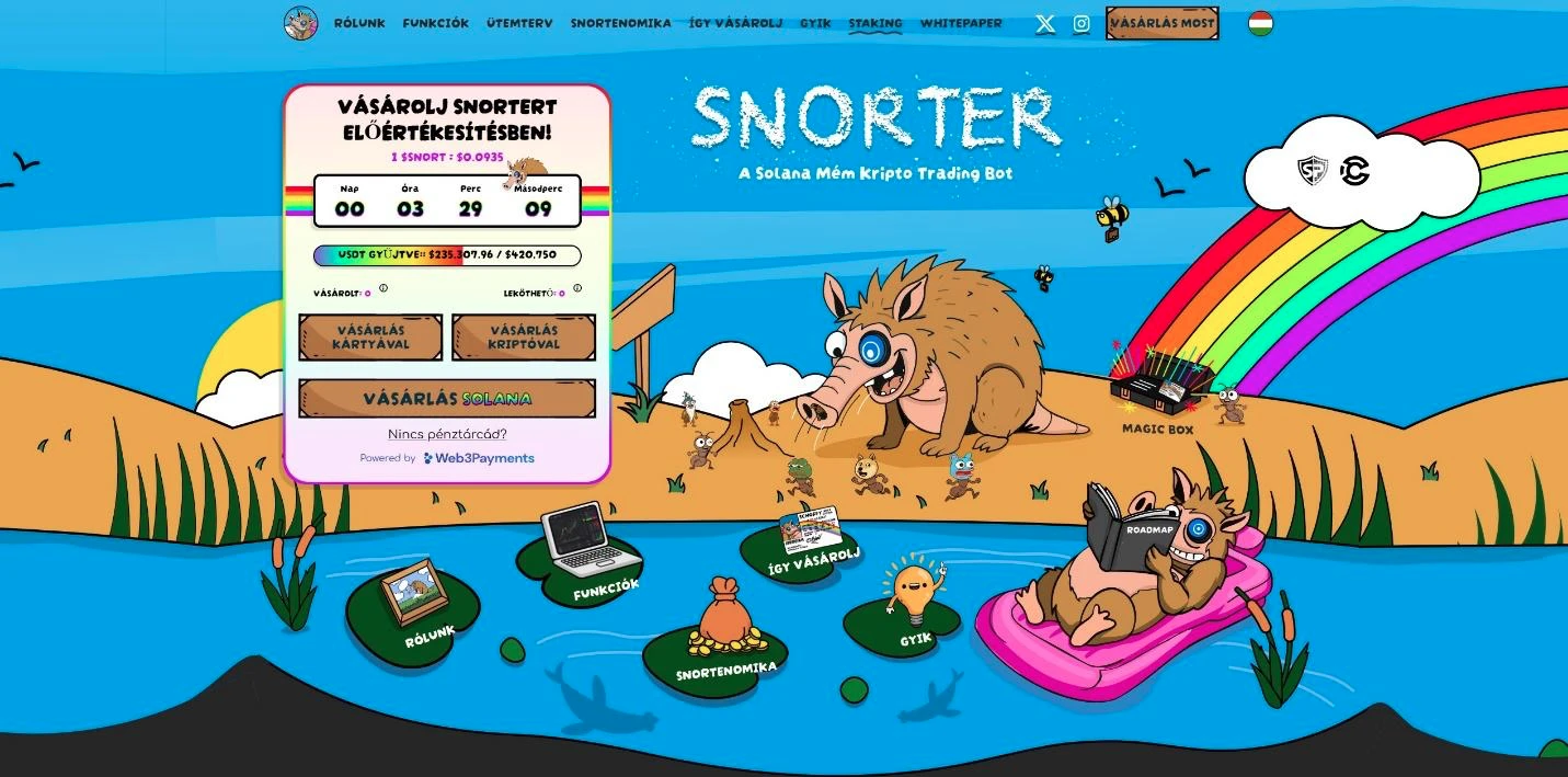 A legjobb mém érmék felkutatásán dolgozol? Vár a Snorter ICO!
