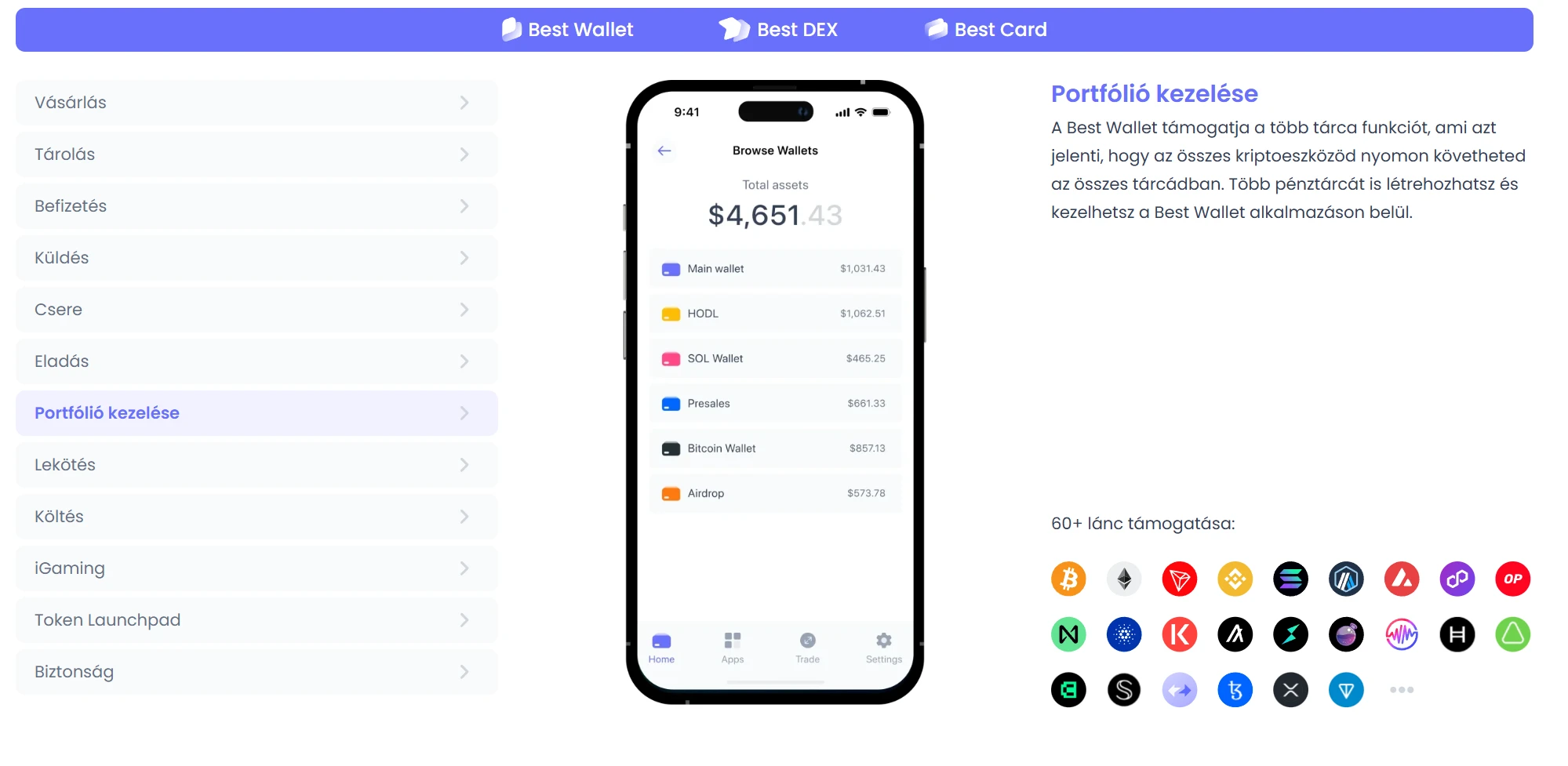 best wallet kriptotárca 