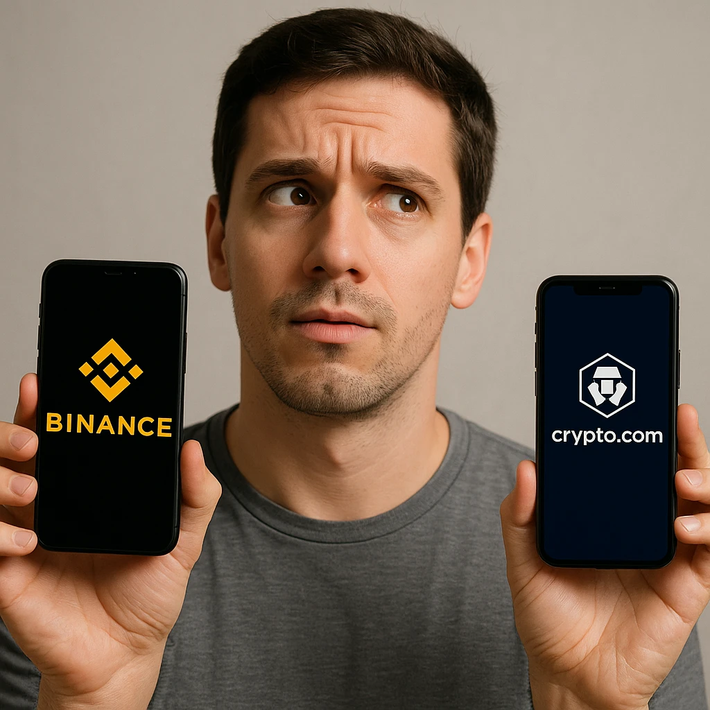 Legjobb kriptotőzsde: a Binance és a Crypto.com összehasonlítása, vélemények