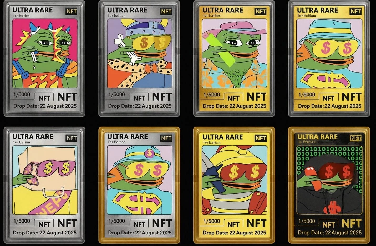 NFT-k a kriptovaluta piacon