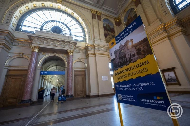 Hétfőn kezdődik a Keleti pályaudvar felújítása