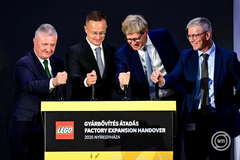 A világ második legnagyobb LEGO-gyára jött létre Nyíregyházán