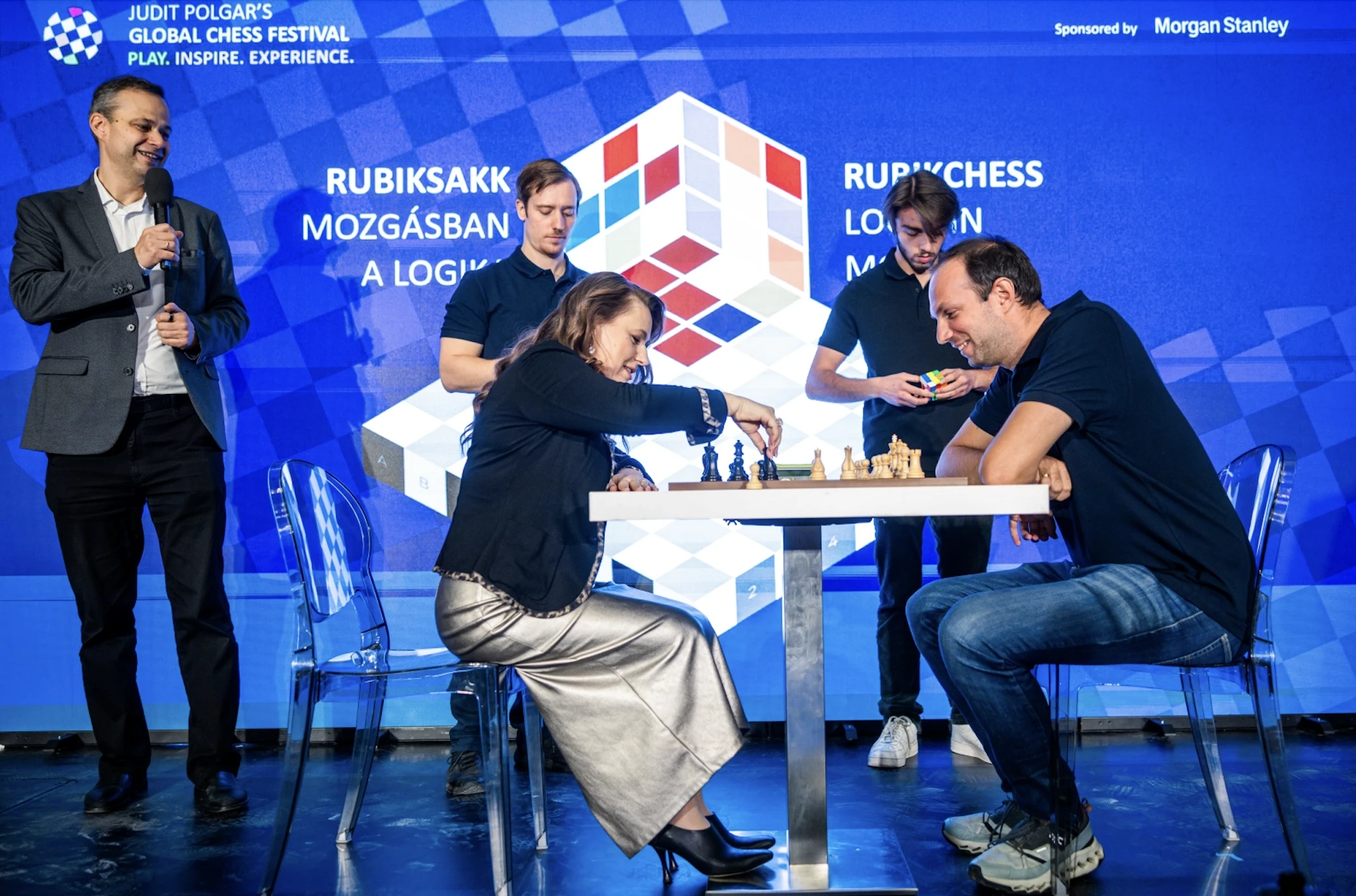 rubiksakk Polgár Judit 