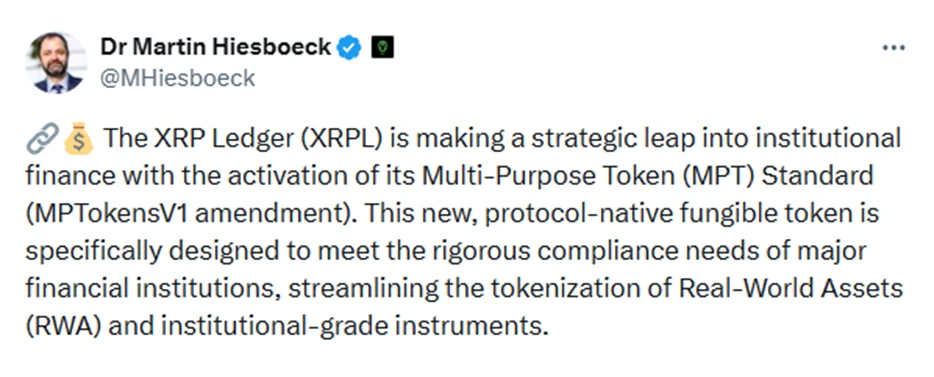XRP Ledger kriptovaluta hírek