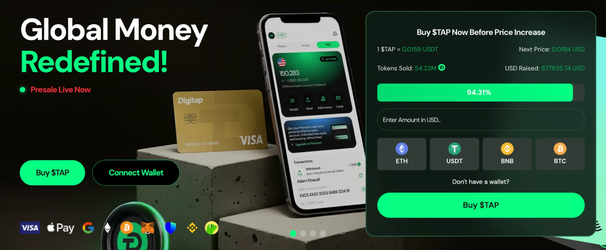 Global Money Cross Border Payments